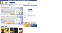 Desktop Screenshot of cleardirection.com
